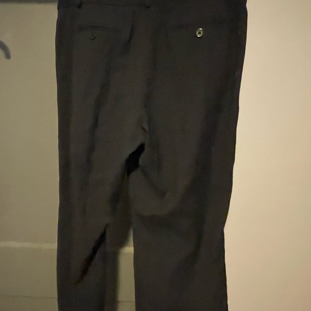 Worthington Black Dress Pants Straight-Leg Classic
